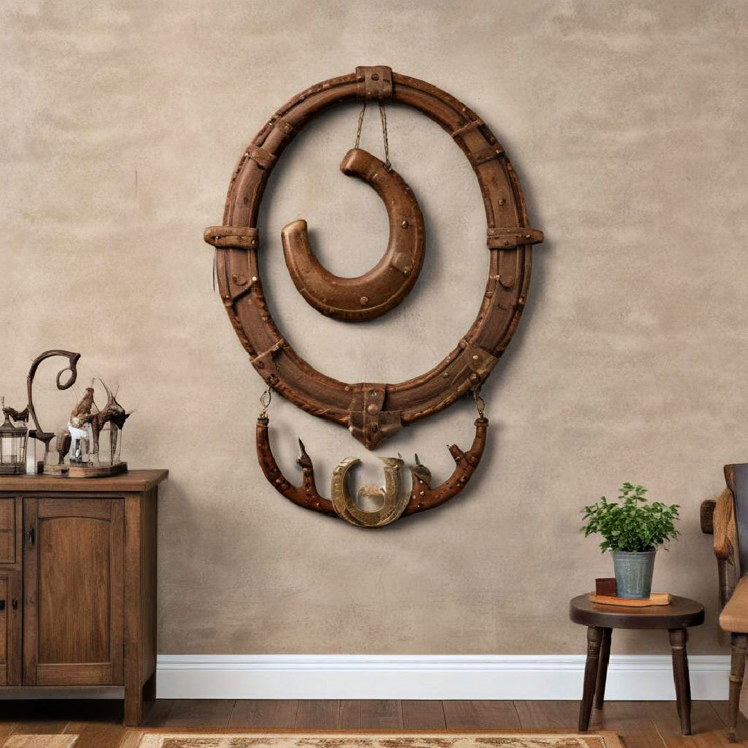 horseshoe wall art