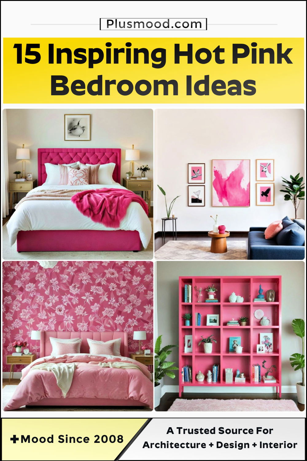 hot pink bedroom ideas to copy