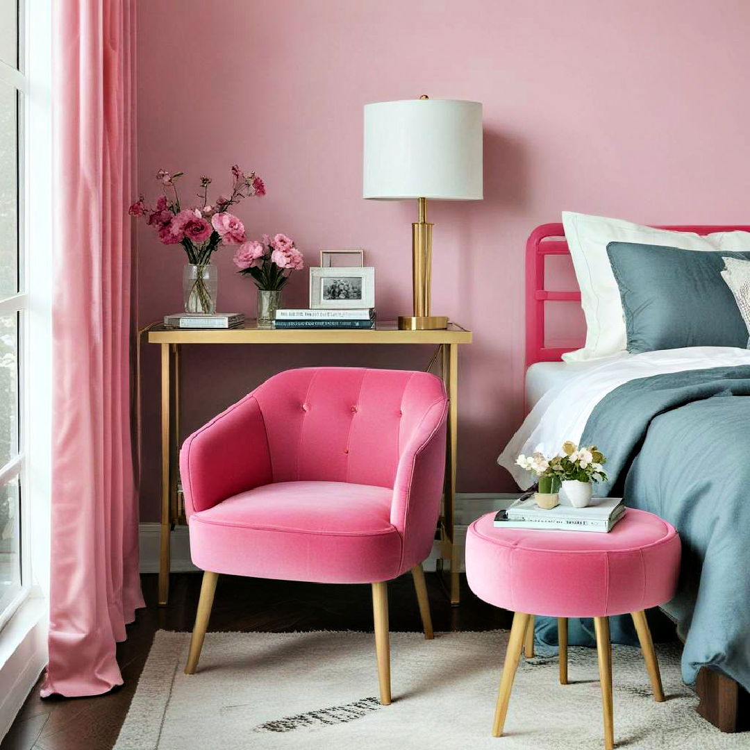 hot pink furniture