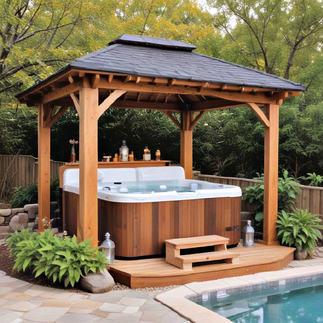 hot tub gazebo