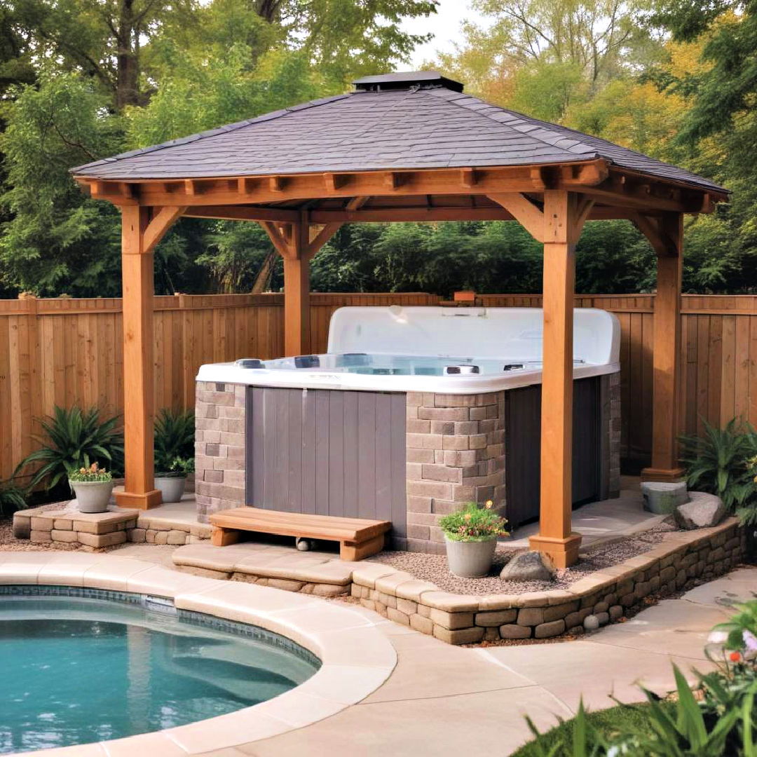 hot tub gazebo