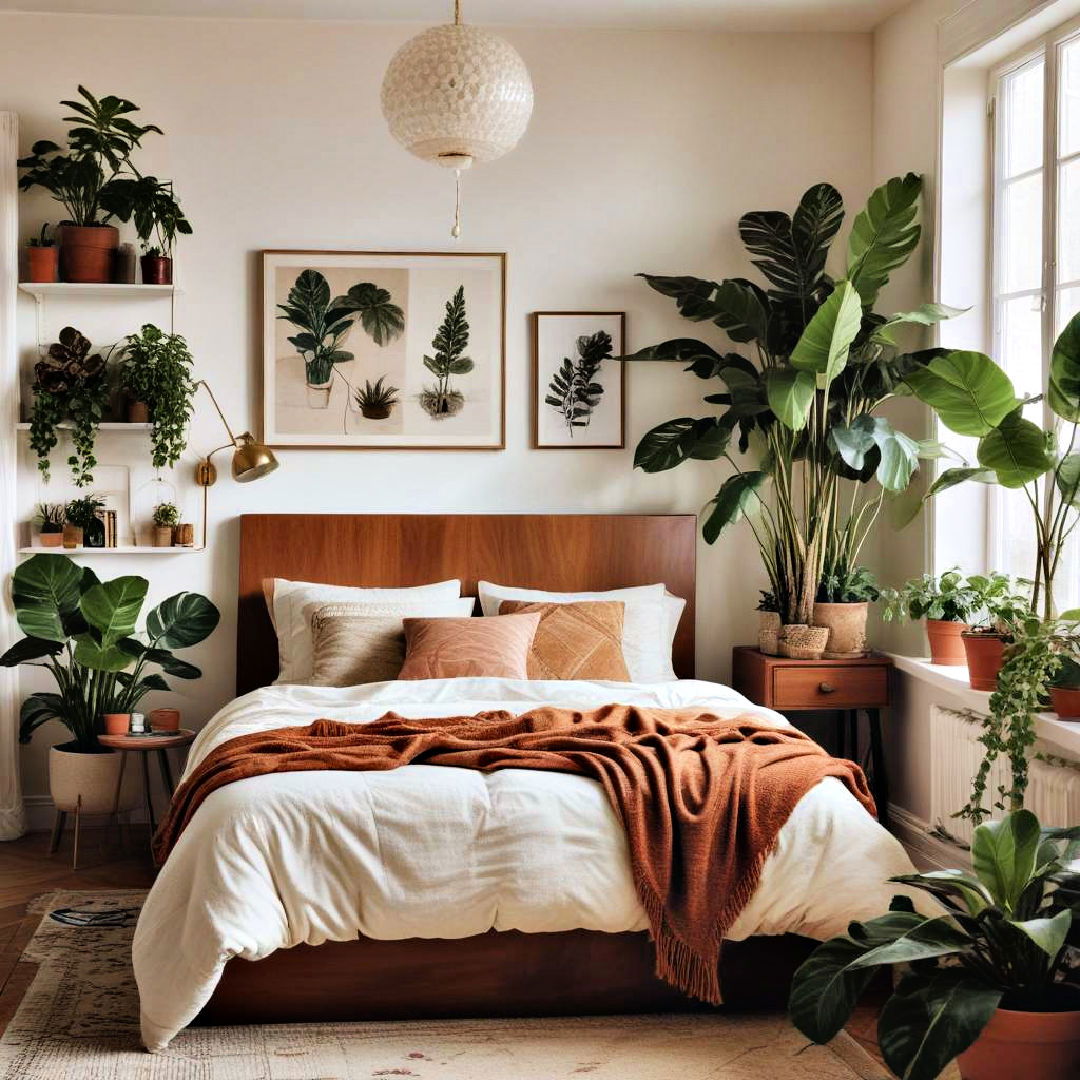 houseplants for a natural retro look