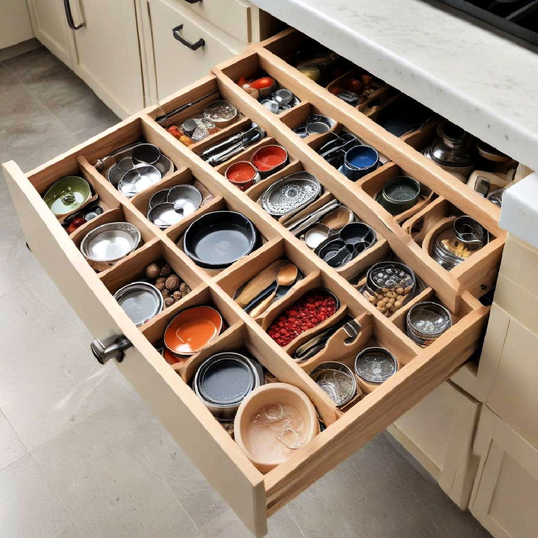 incorporate drawer inserts