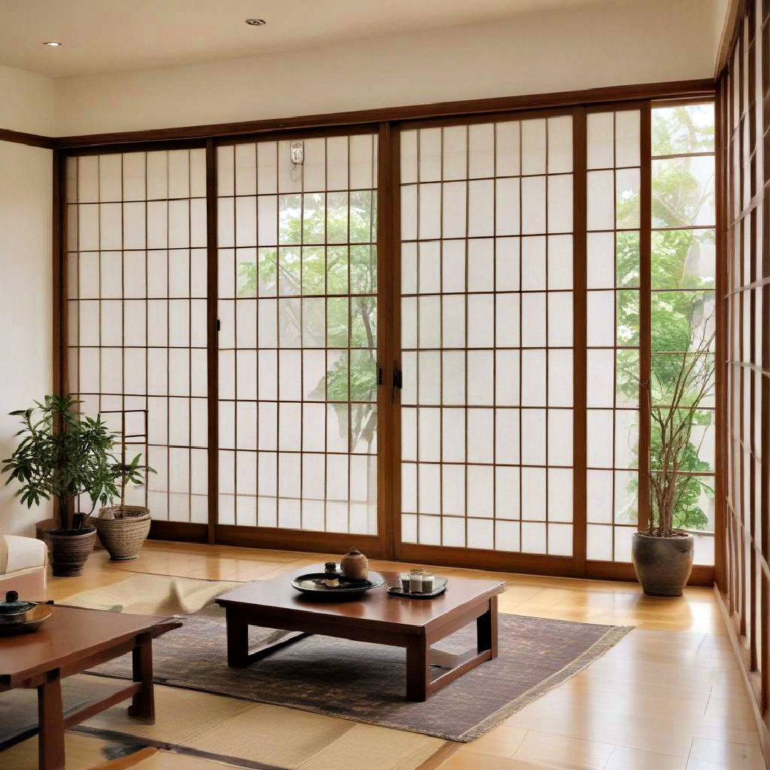 incorporate shoji screens