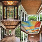 inexpensive porch ceiling ideas