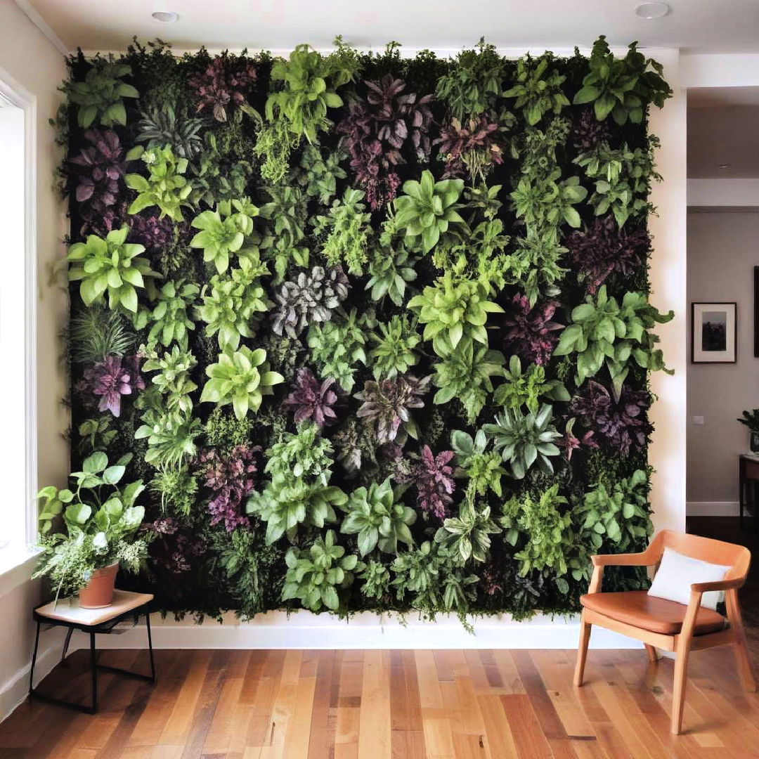 install vertical gardens