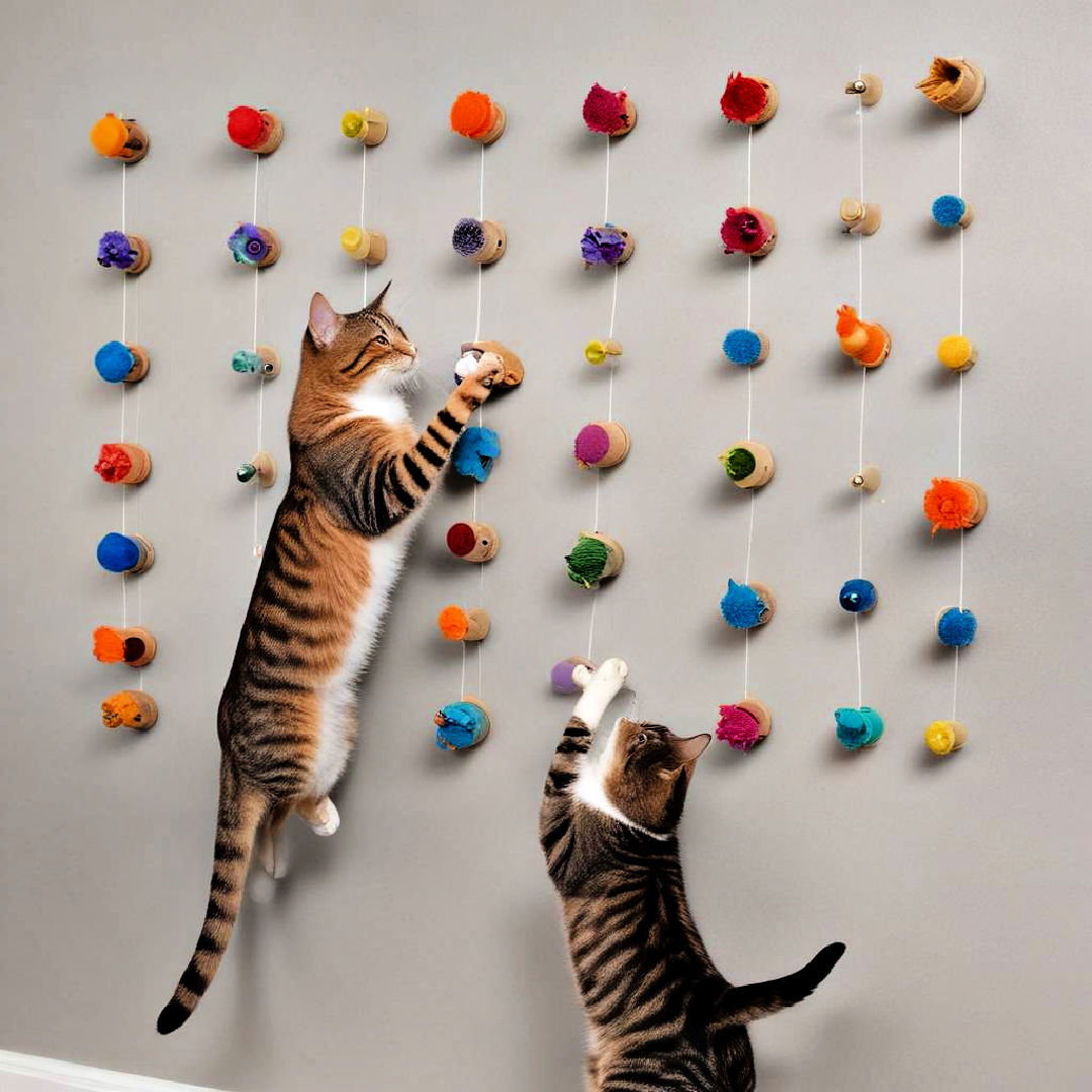 interactive wall mounted toys