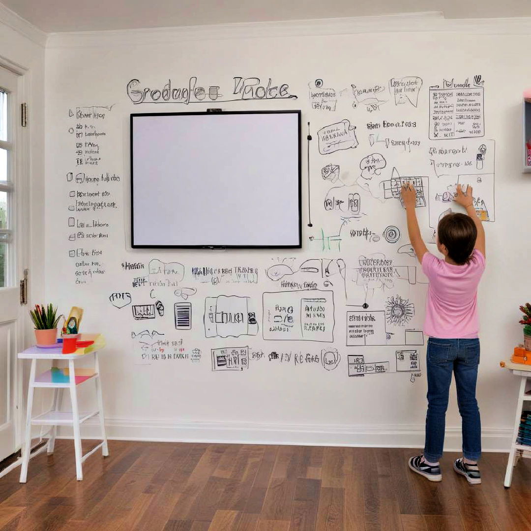 interactive whiteboard wall