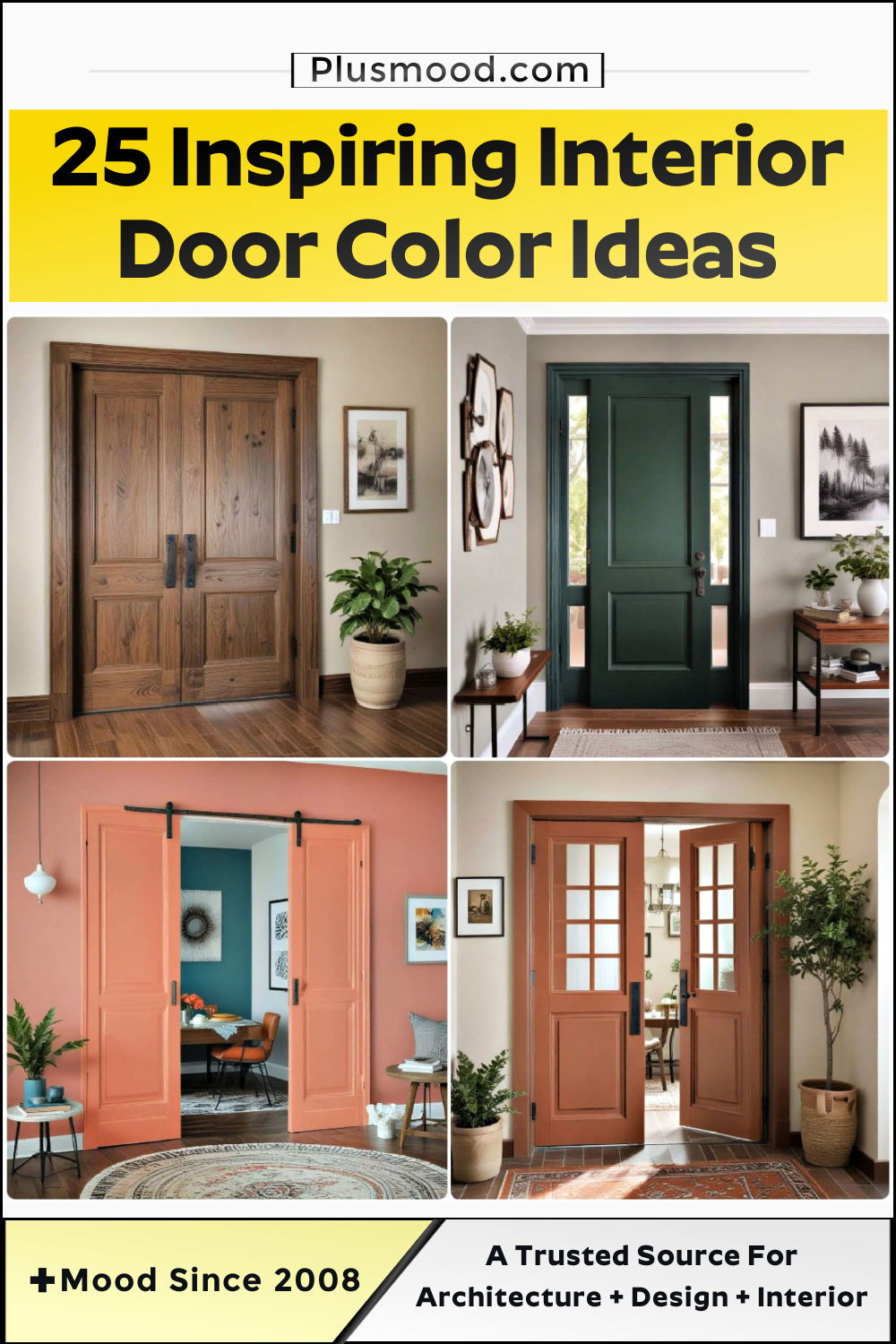 interior door color ideas and inspiration