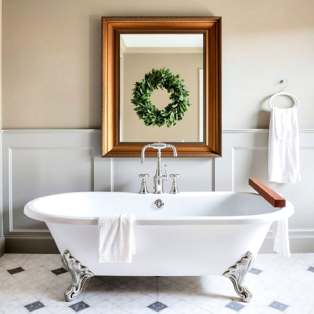 introduce a freestanding tub