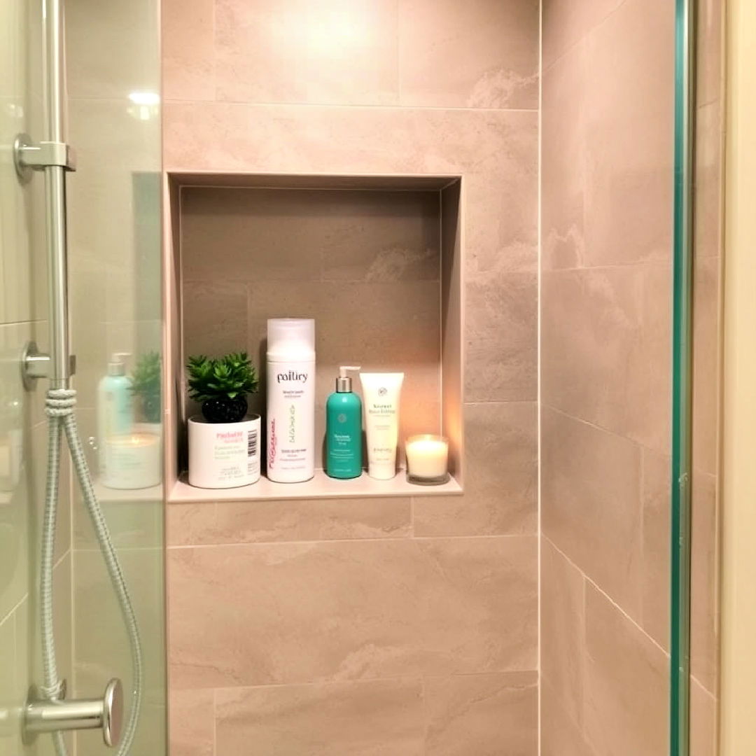 introduce a spa like shower niche