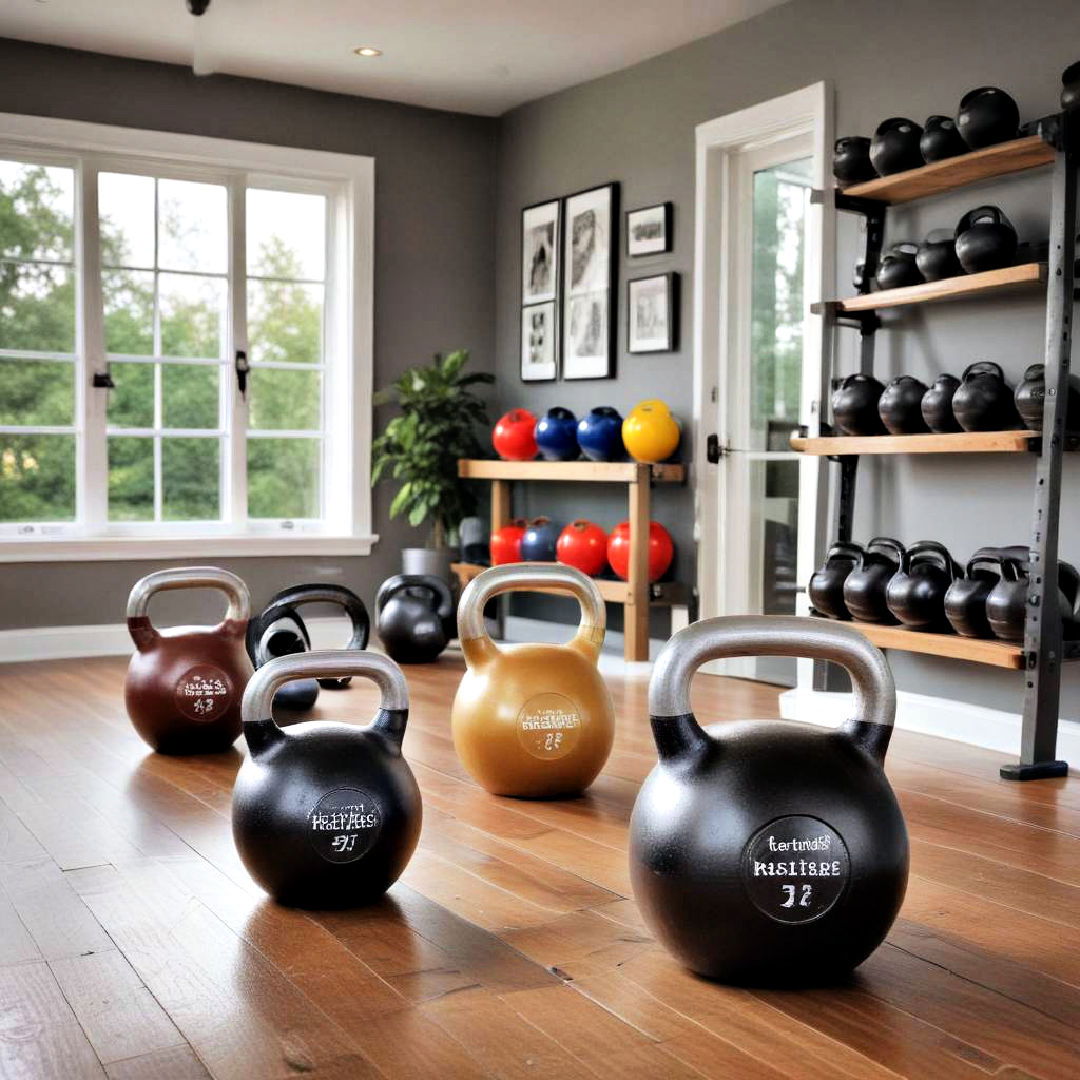 kettlebells