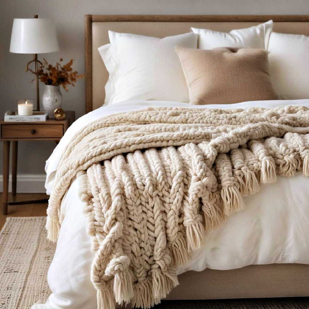 knit throws