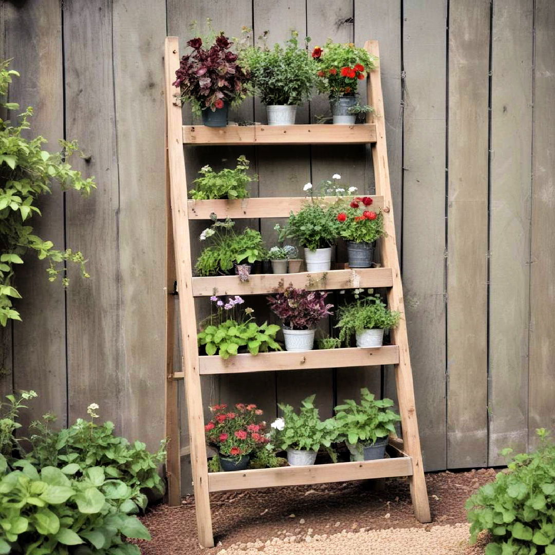 ladder garden