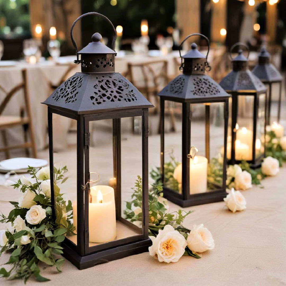 lanterns as wedding décor