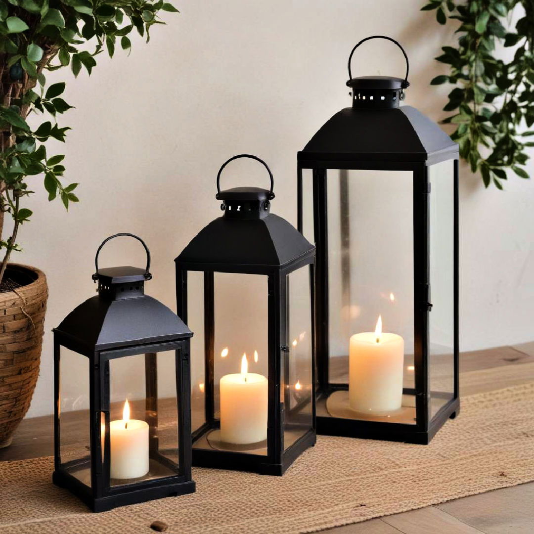 lanterns with candle inserts