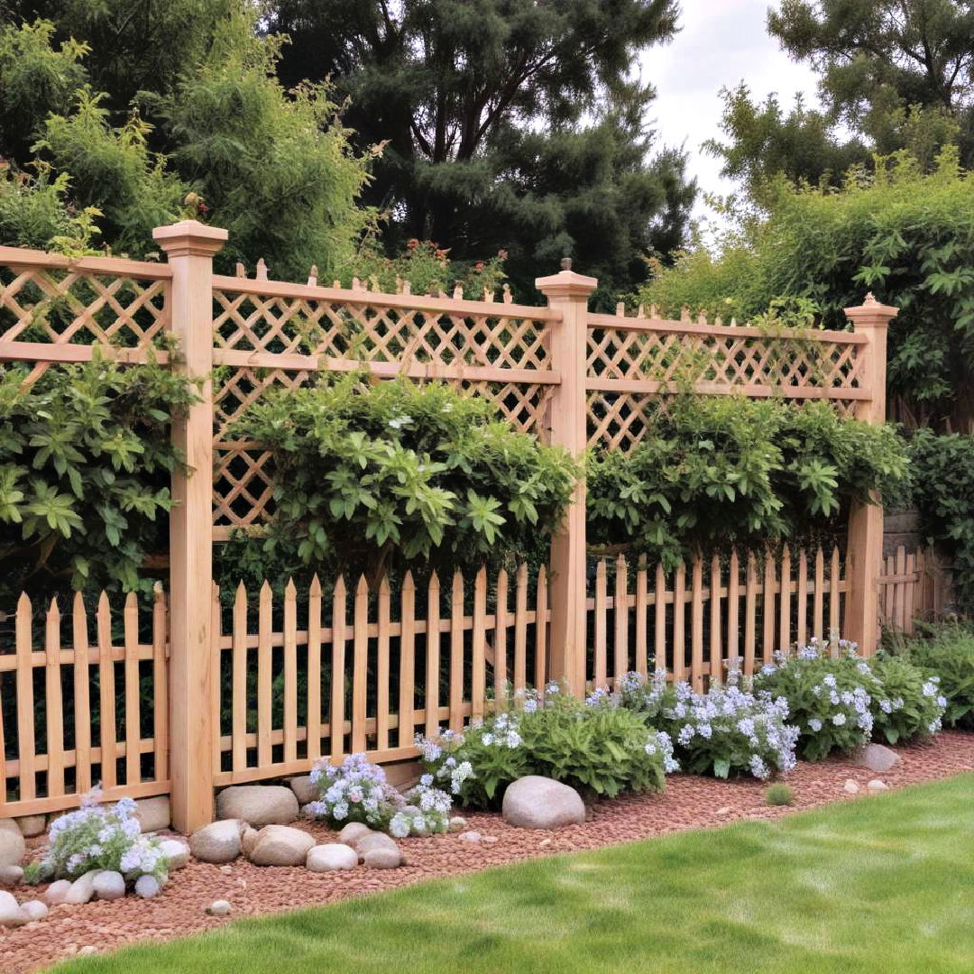 lattice fencing