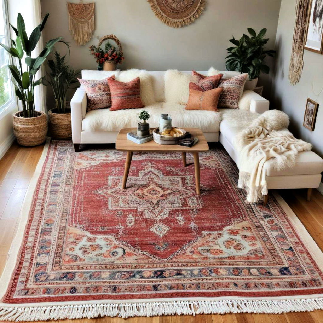 layered rugs