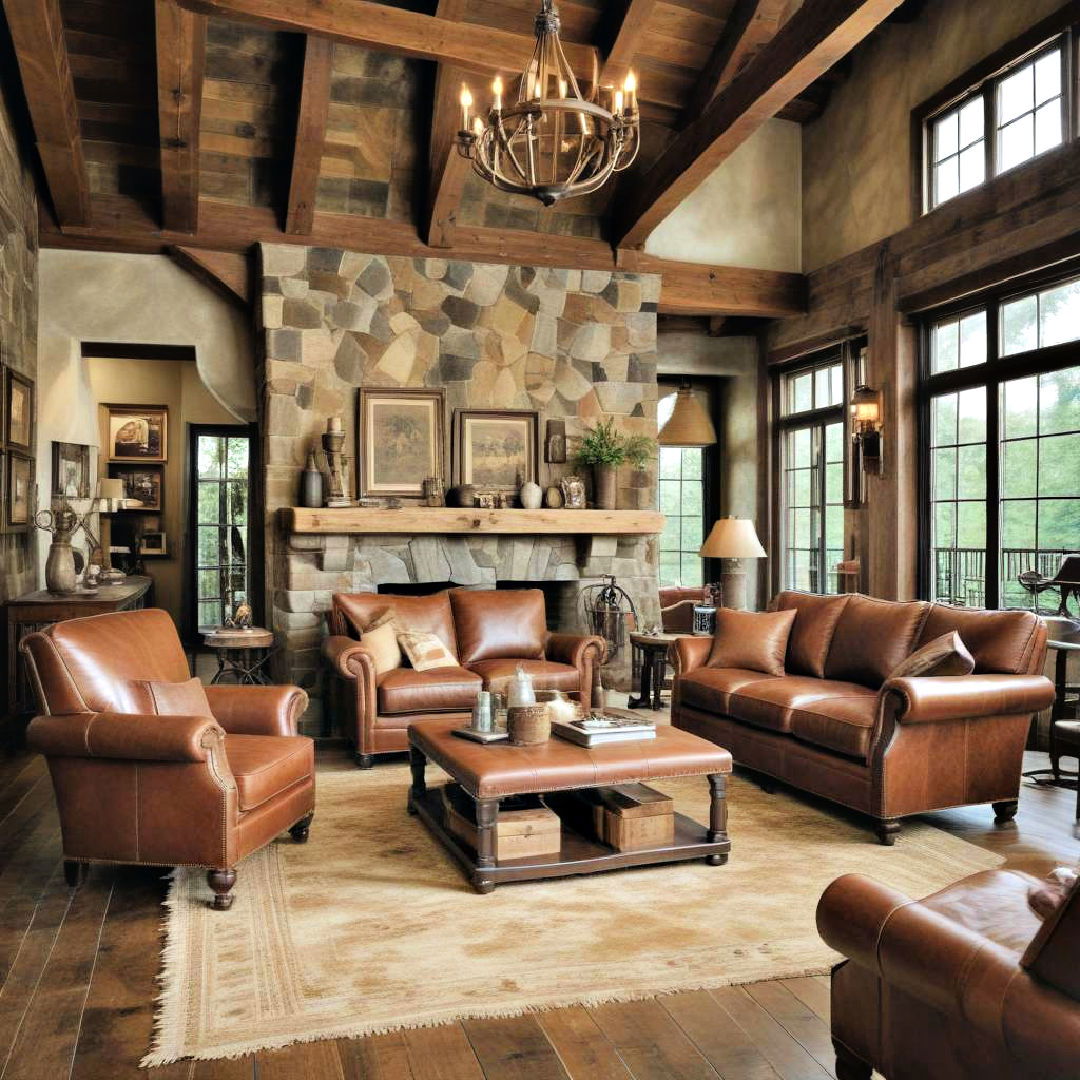 leather furniture