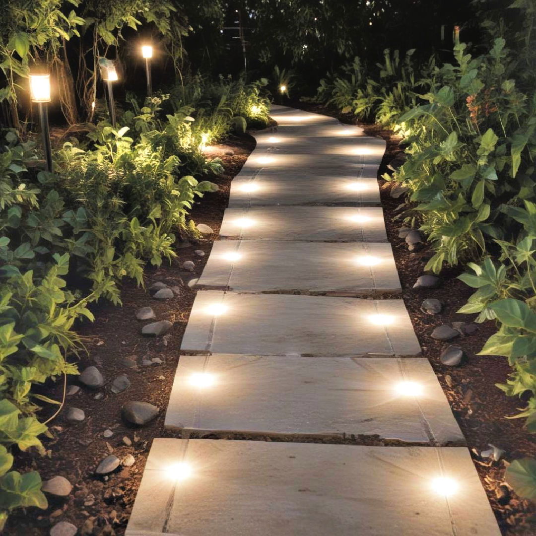 led lit pathways