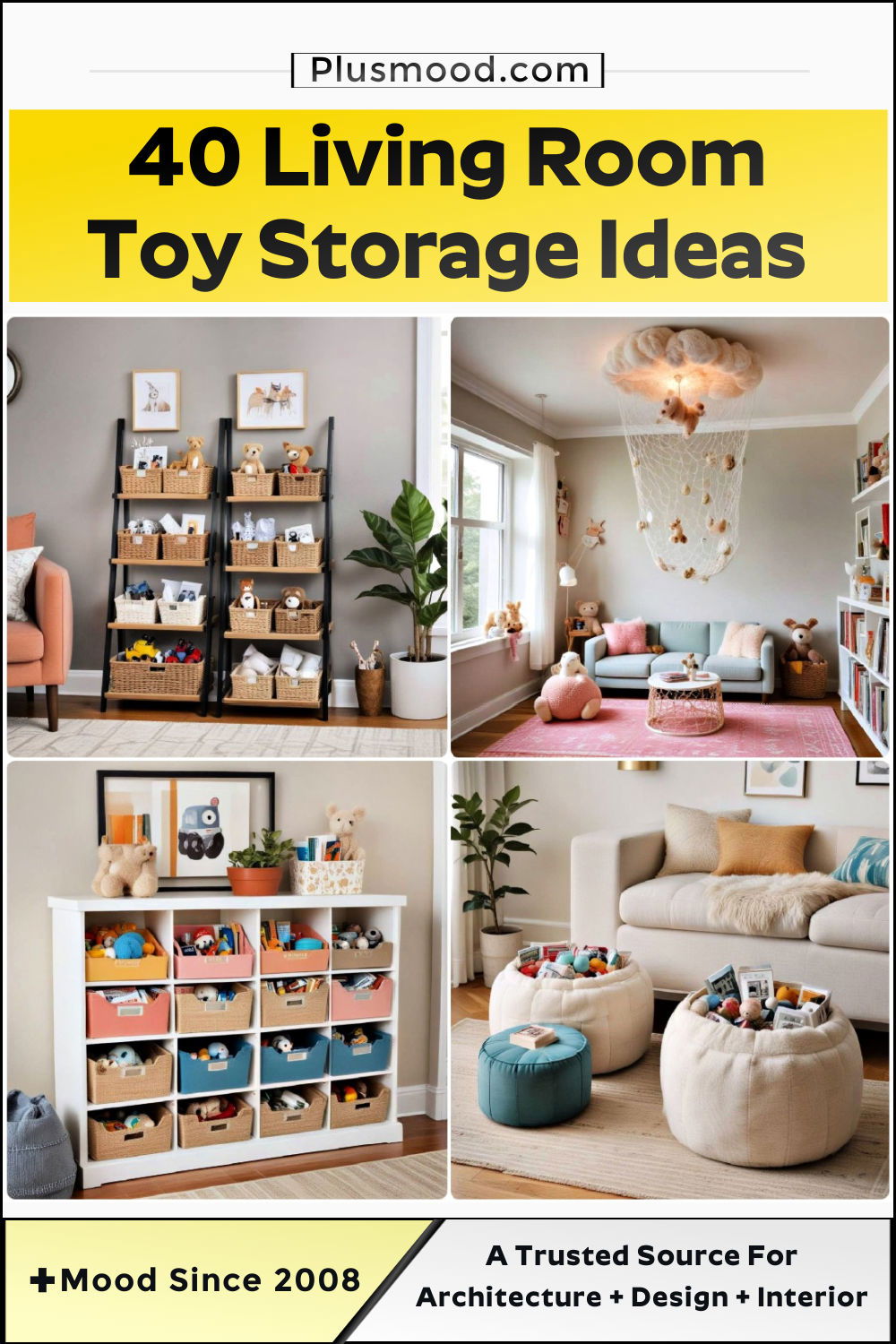 living room toy storage ideas and inspiration