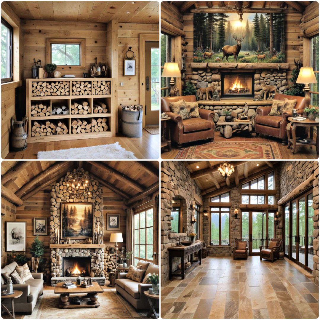 30 Log Cabin Interiors for The Ultimate Cozy Retreat