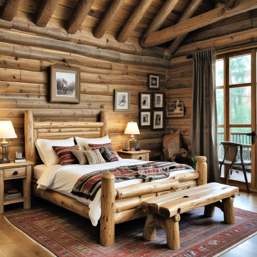 log furniture