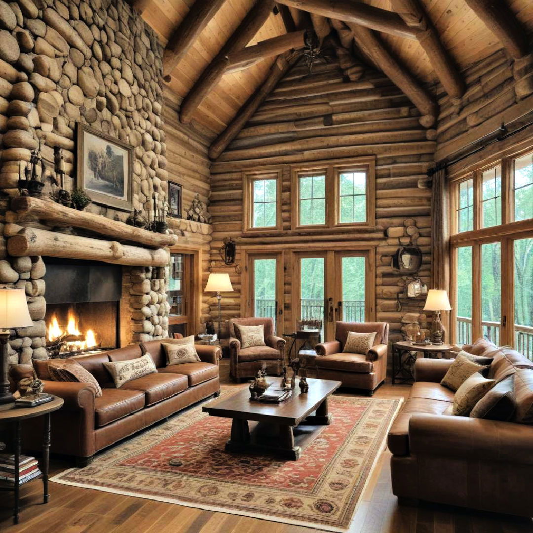 log walls