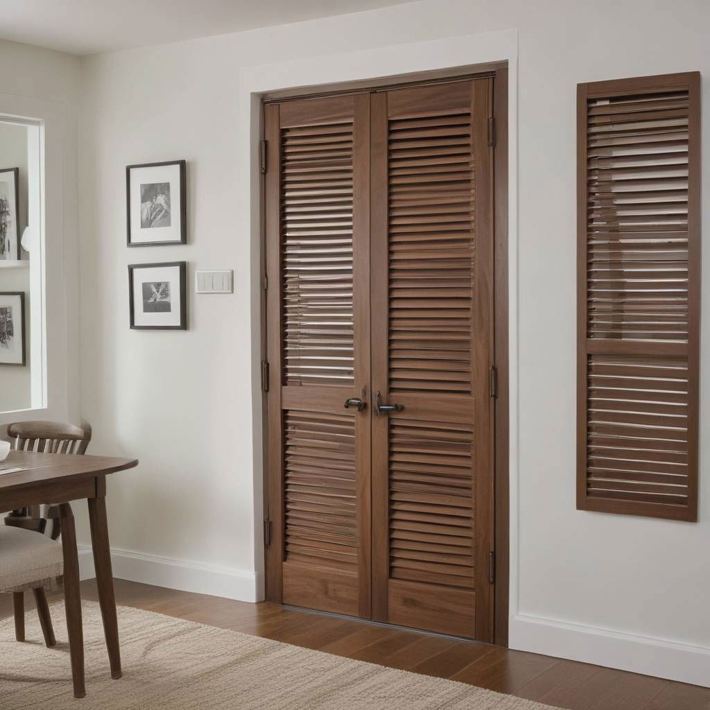 louvered doors