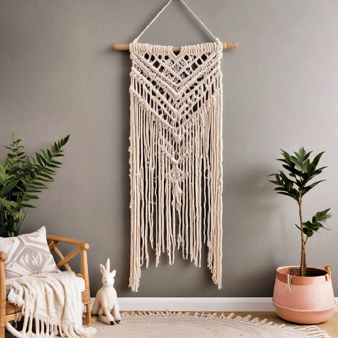 macramé wall hanging