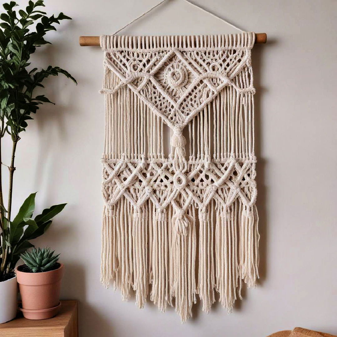 macrame wall hanging