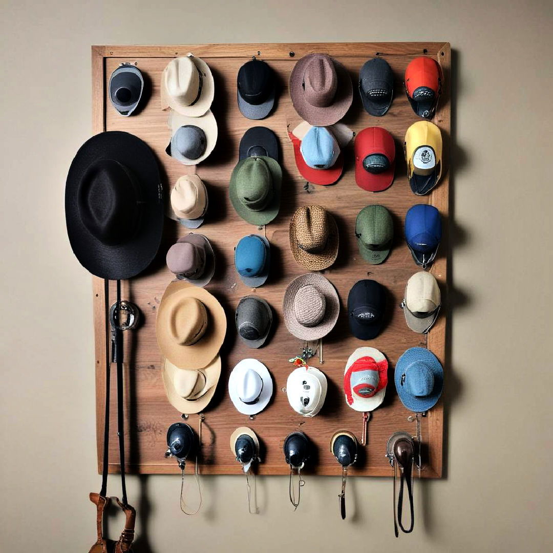 magnetic hat rack