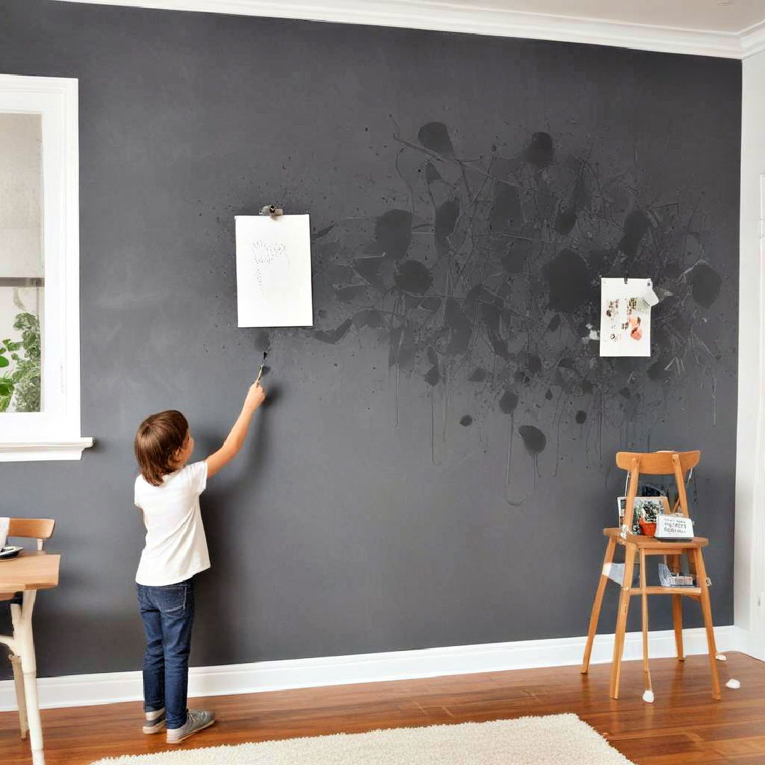 magnetic paint interactive walls