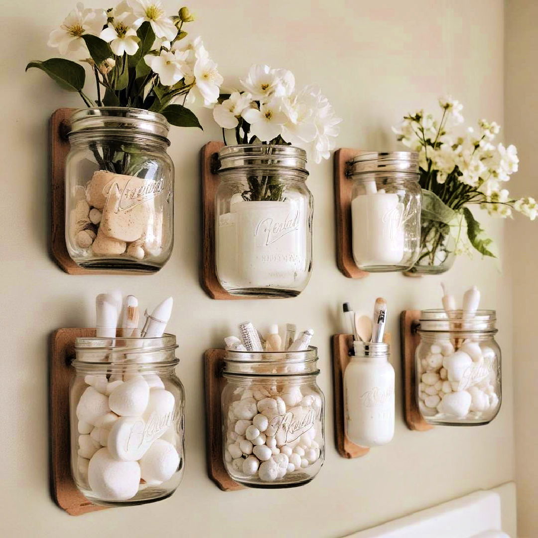 mason jar storage