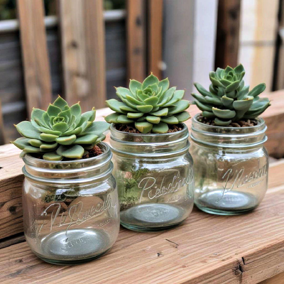 mason jars