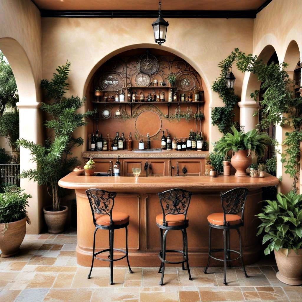 mediterranean oasis bar