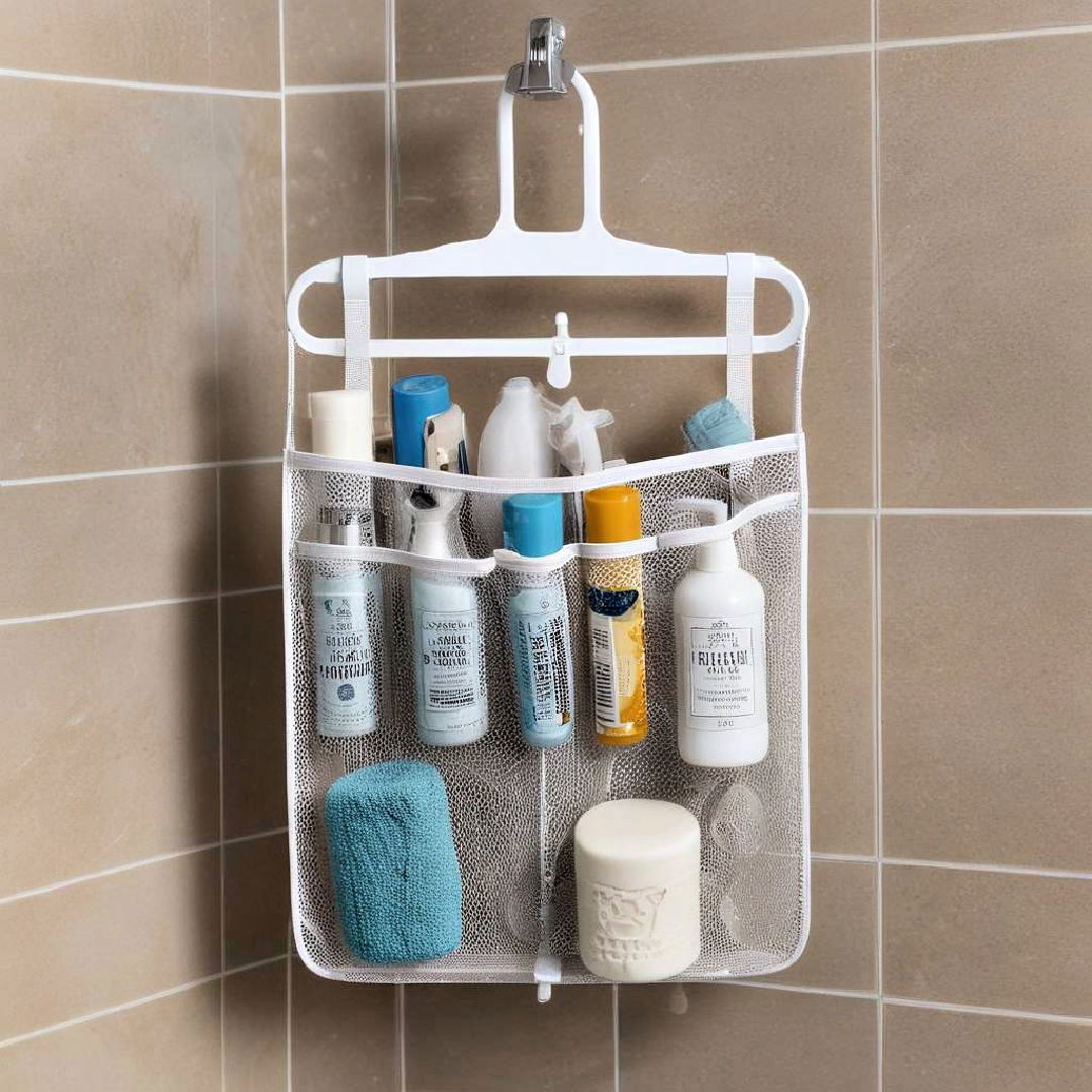 mesh shower organizer