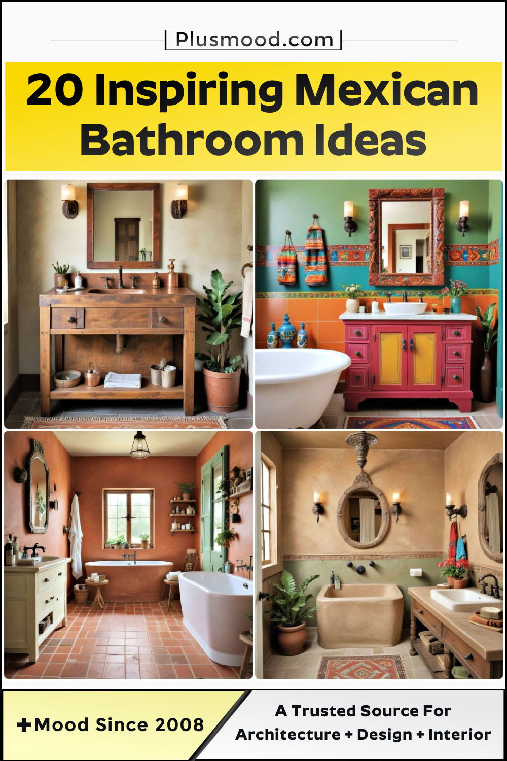 mexican bathroom ideas and inspiration