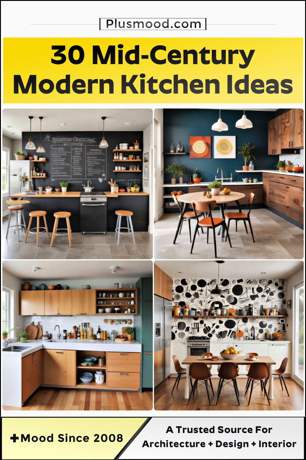 mid century modern kitchen ideas and inspiration