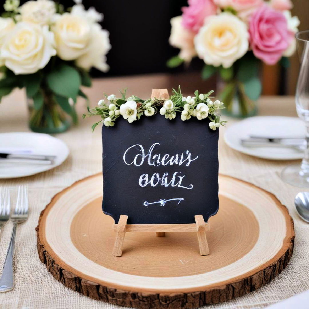 mini chalkboard signs