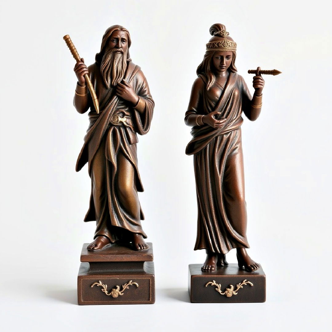 miniature statues