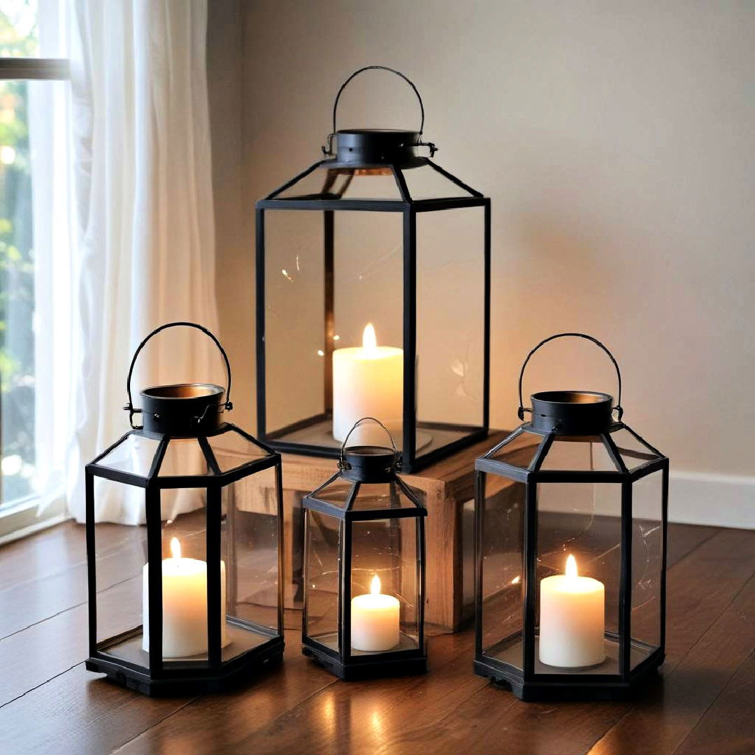 minimalist lanterns