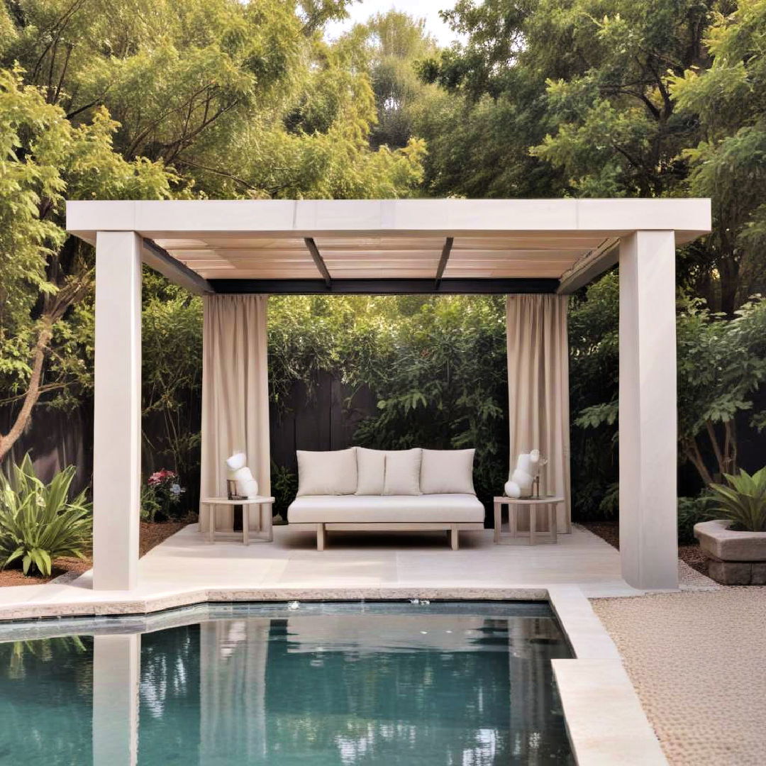 minimalist modern gazebo