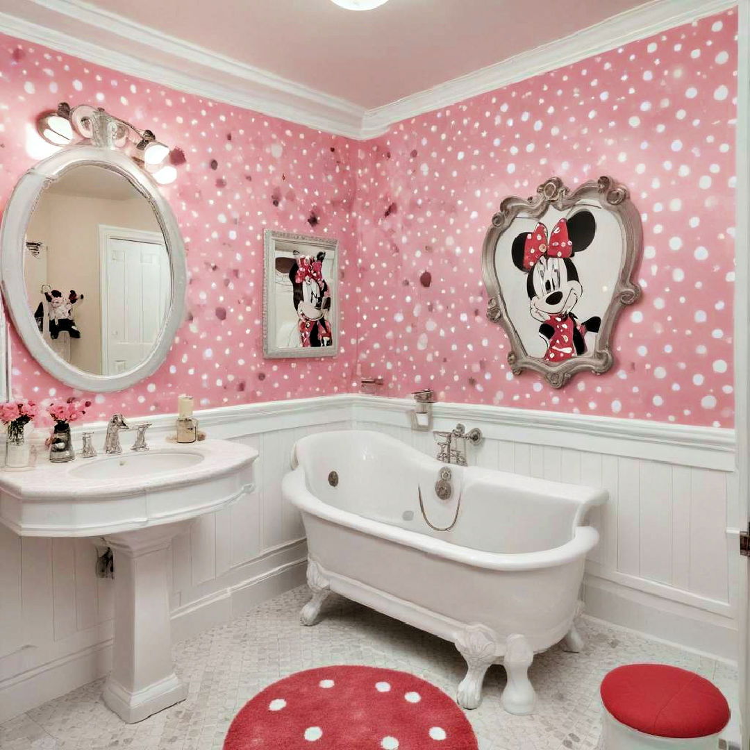 minnie mouse polka dot paradise