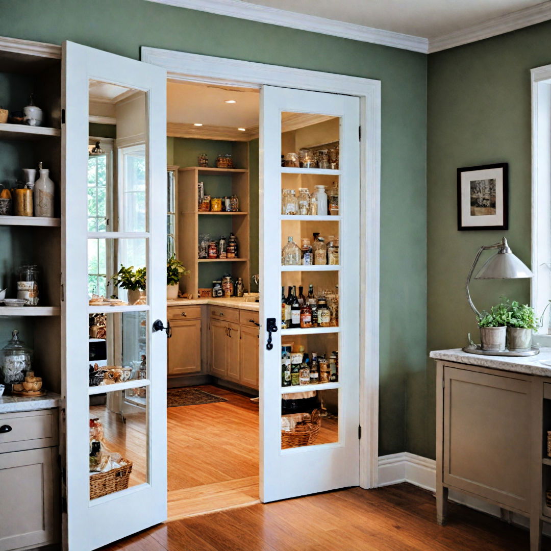 mirror pantry door