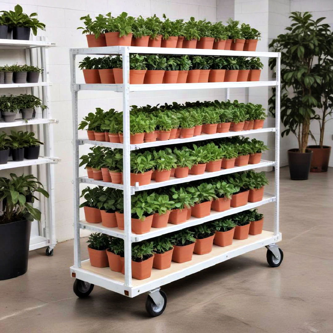 mobile plant carts