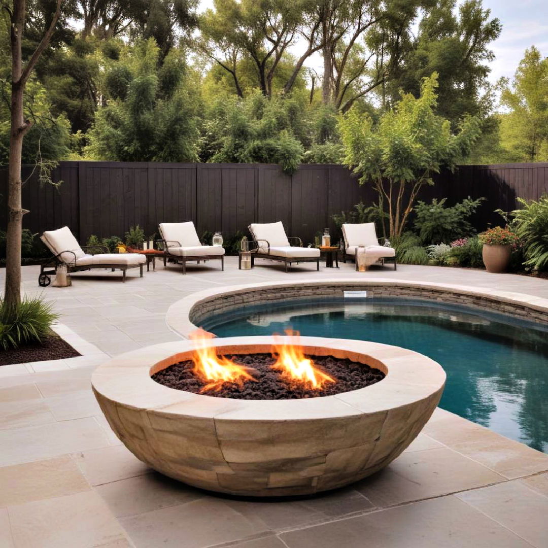 modern fire pits