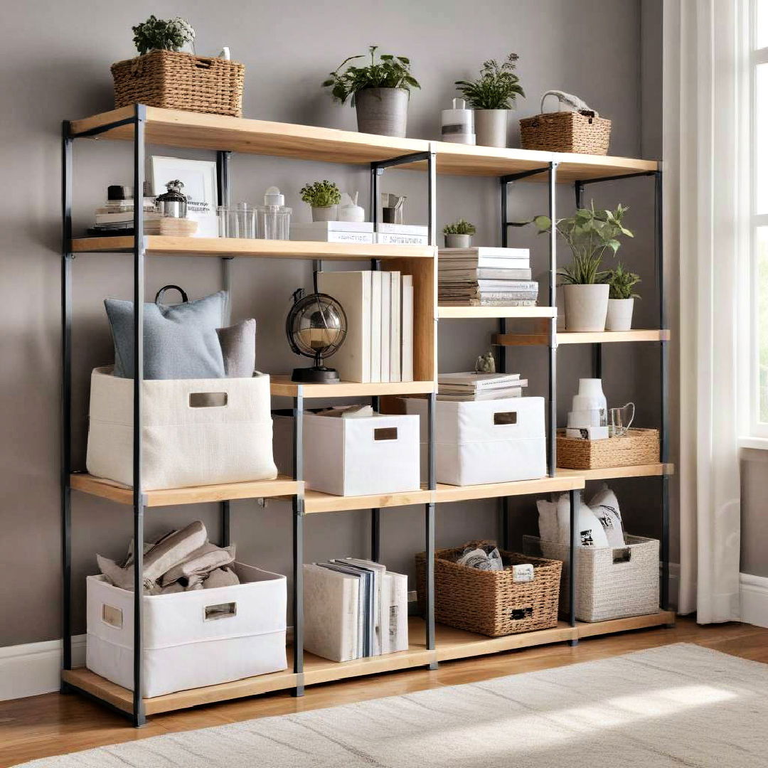 modular shelving units