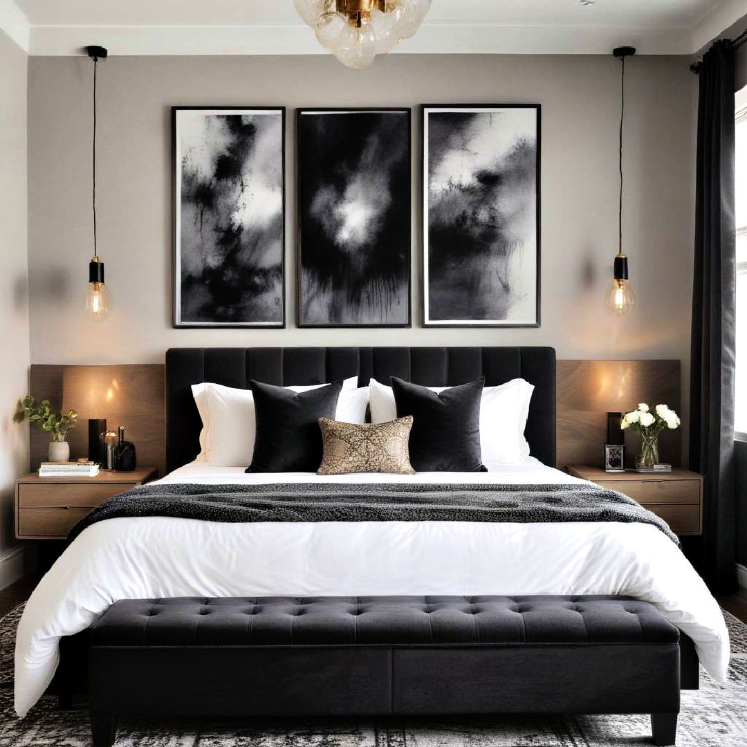 moody art pieces to elevate the space