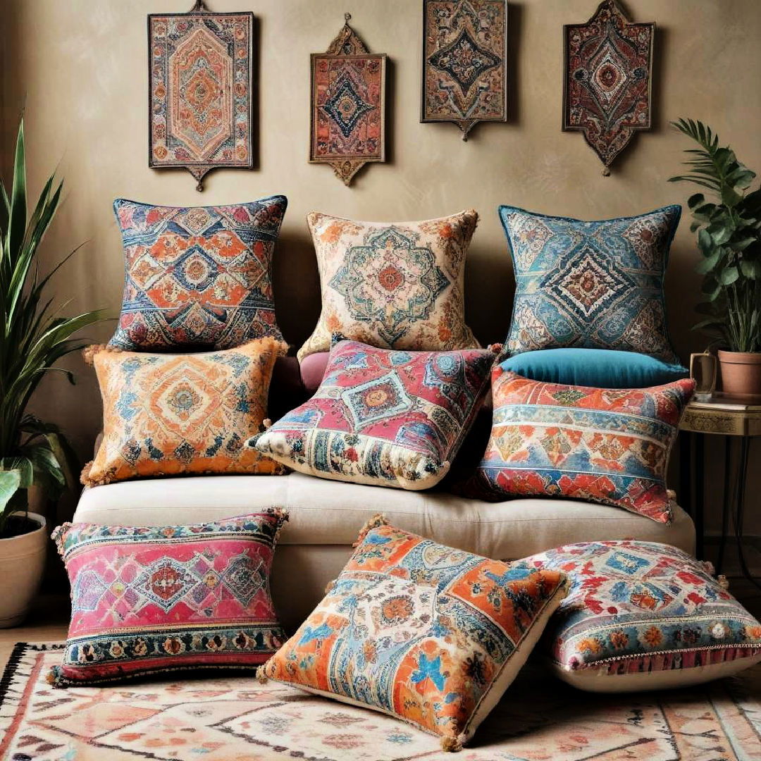 moroccan inspired cushions